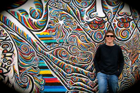Me at Berlin Wall - East Side Gallery